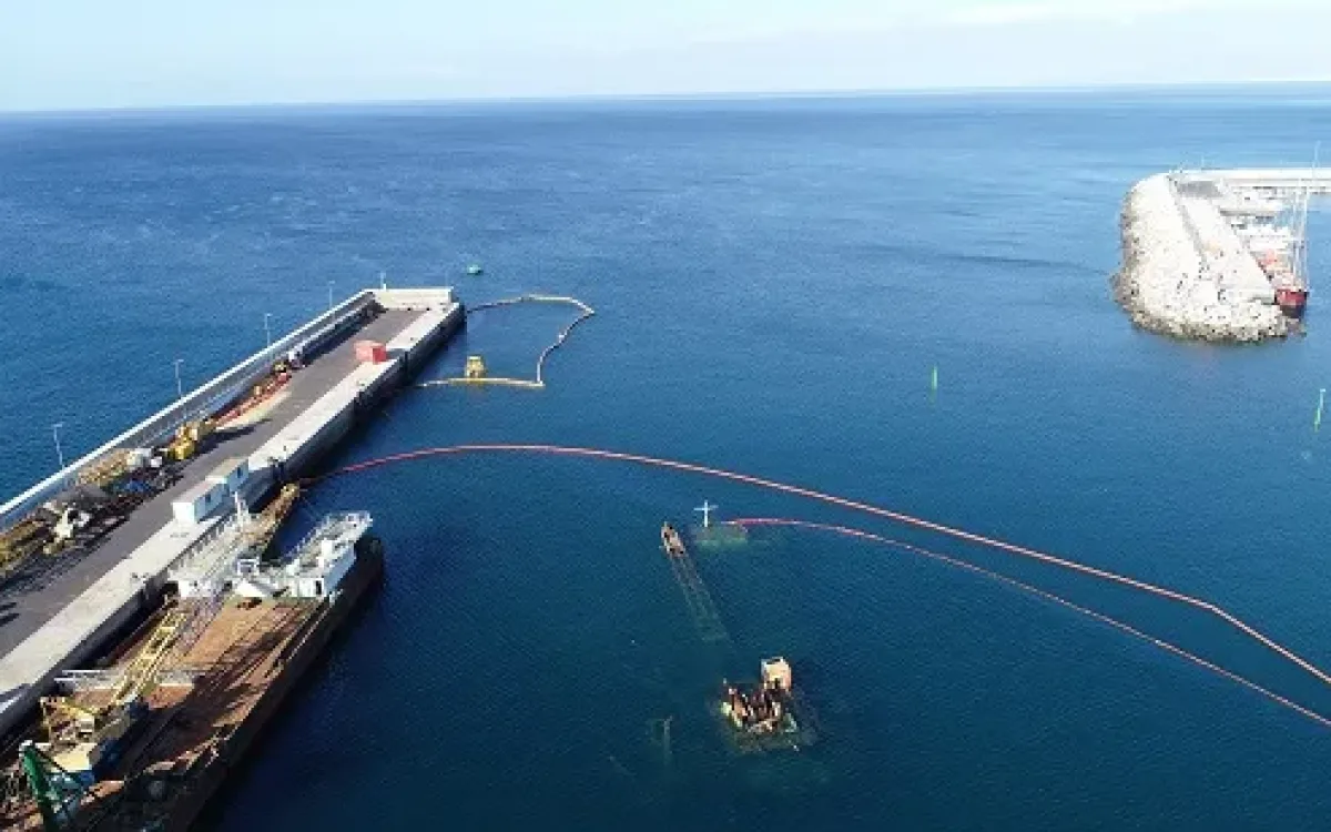 Sversamento Canaria - Dopo l'intervento di Test 1 Solutions